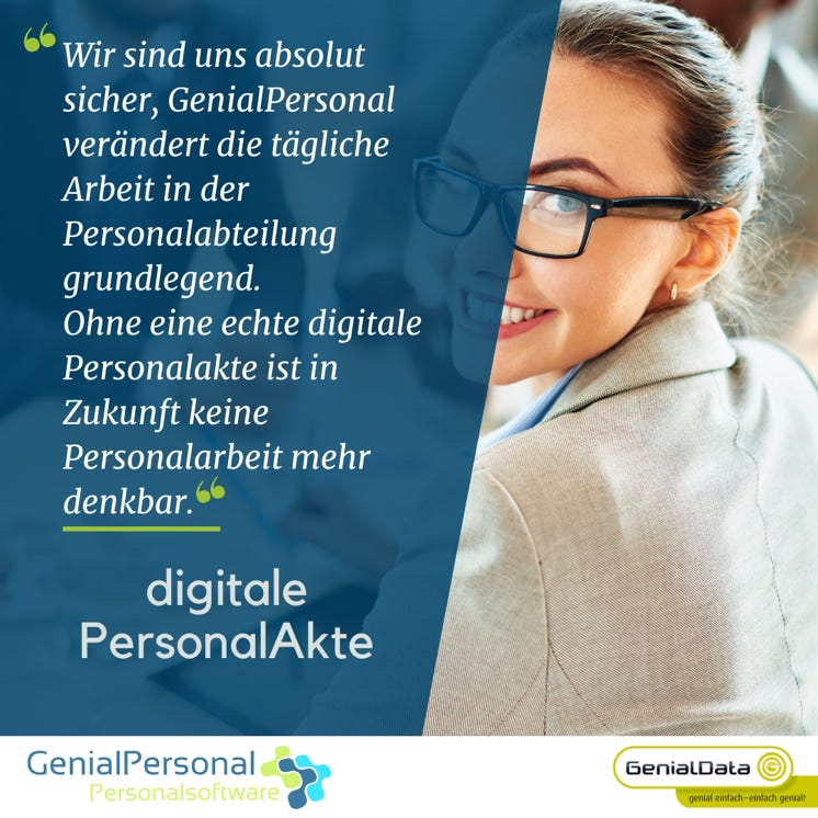 GenialPersonal ist einfach